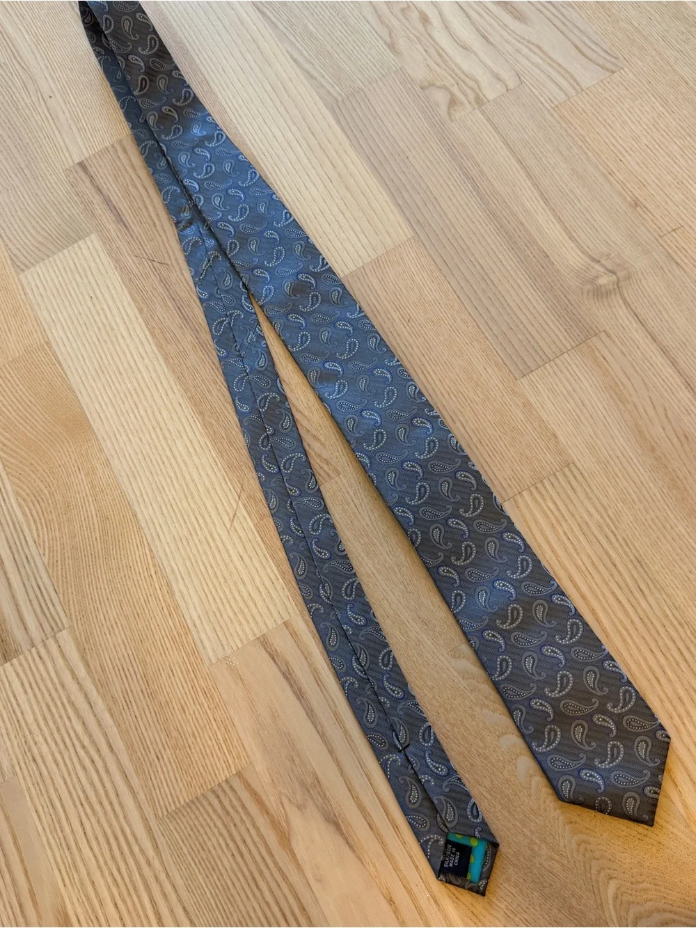 Ted Baker Classic Blue Paisley Men's Tie